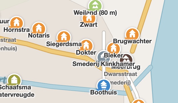 De Kameleon plattegrond